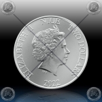 1oz NIUE $2 Dollars 2022 (GREEN LANTERN™) UNC